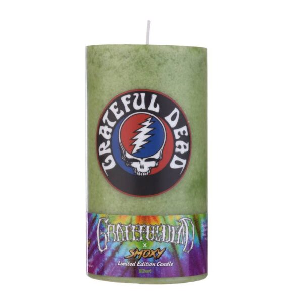 Grateful Dead Candle Steal Your Face Kiwi 24oz
