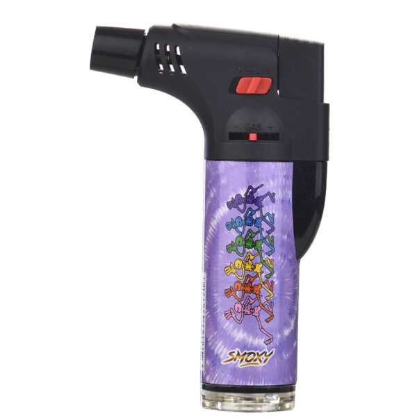 Grateful Dead Classix Torch Purple Tie Dye Dancing Skeletons