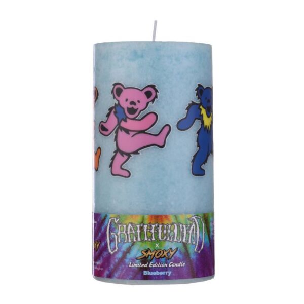 Grateful Dead Candle Bears Blueberry 24oz