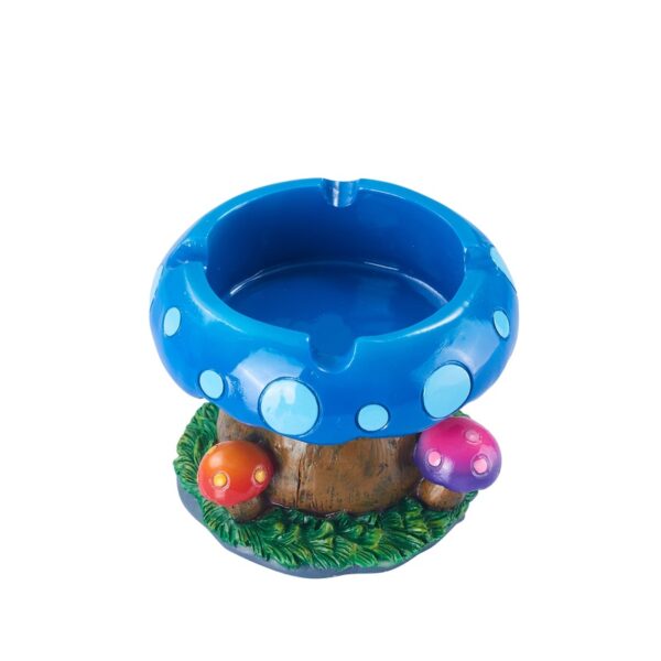 Grateful Dead Mushroom Ashtray Blue