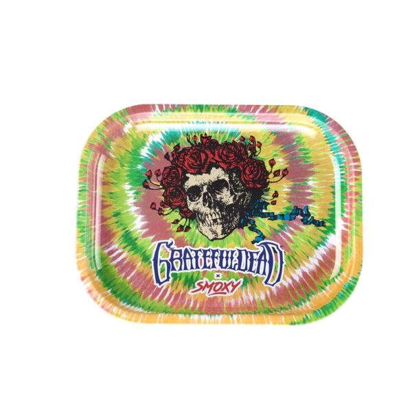 Grateful Dead Rolling Tray Bertha Yellow 7"x5.5"
