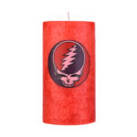 Grateful Dead Candle Steal Your Face Strawberry 24oz - Image 2