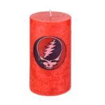 Grateful Dead Candle Steal Your Face Strawberry 24oz - Image 3