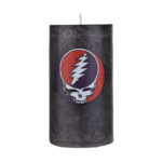 Grateful Dead Candle Steal Your Face Raspberry 24oz - Image 2