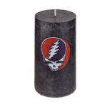 Grateful Dead Candle Steal Your Face Raspberry 24oz - Image 3